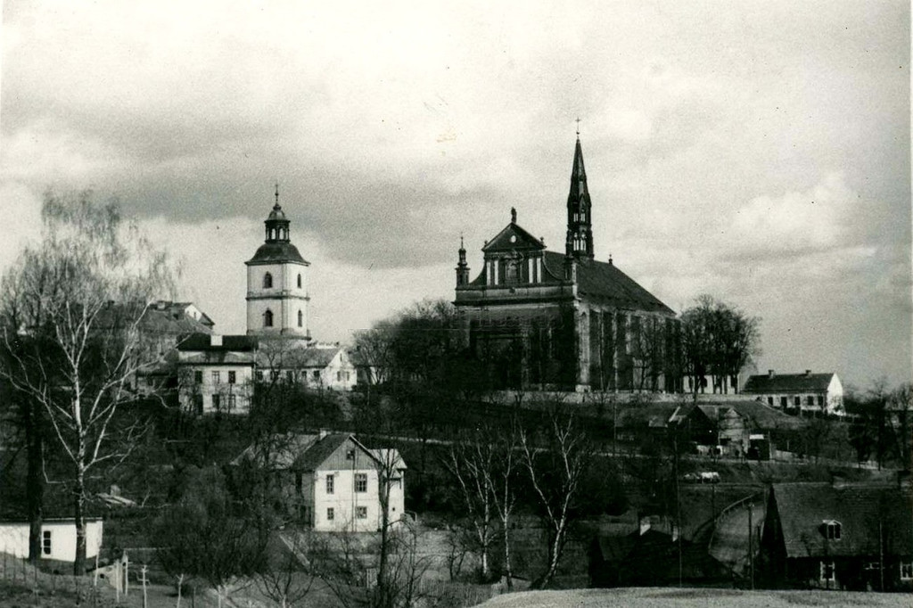 Panoramy Sandomierza z lat 1900-1945