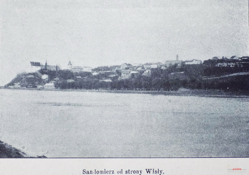 Panoramy Sandomierza z lat 1900-1945
