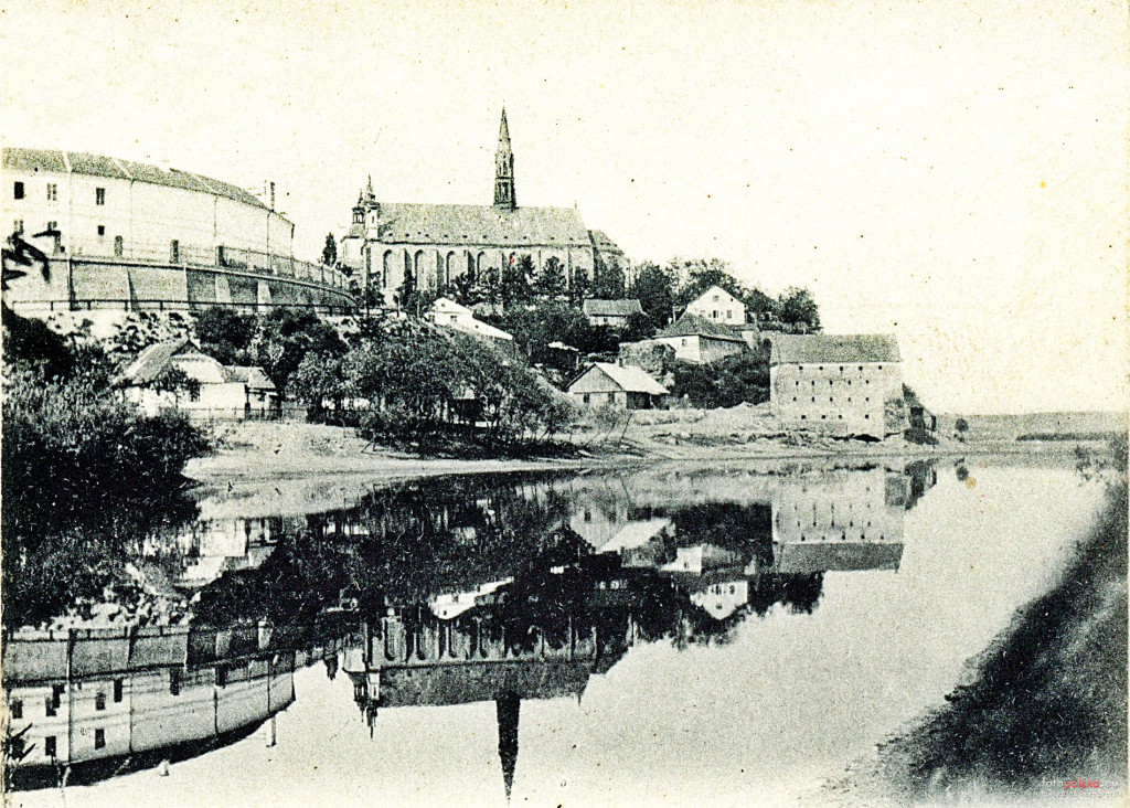 Panoramy Sandomierza z lat 1900-1945