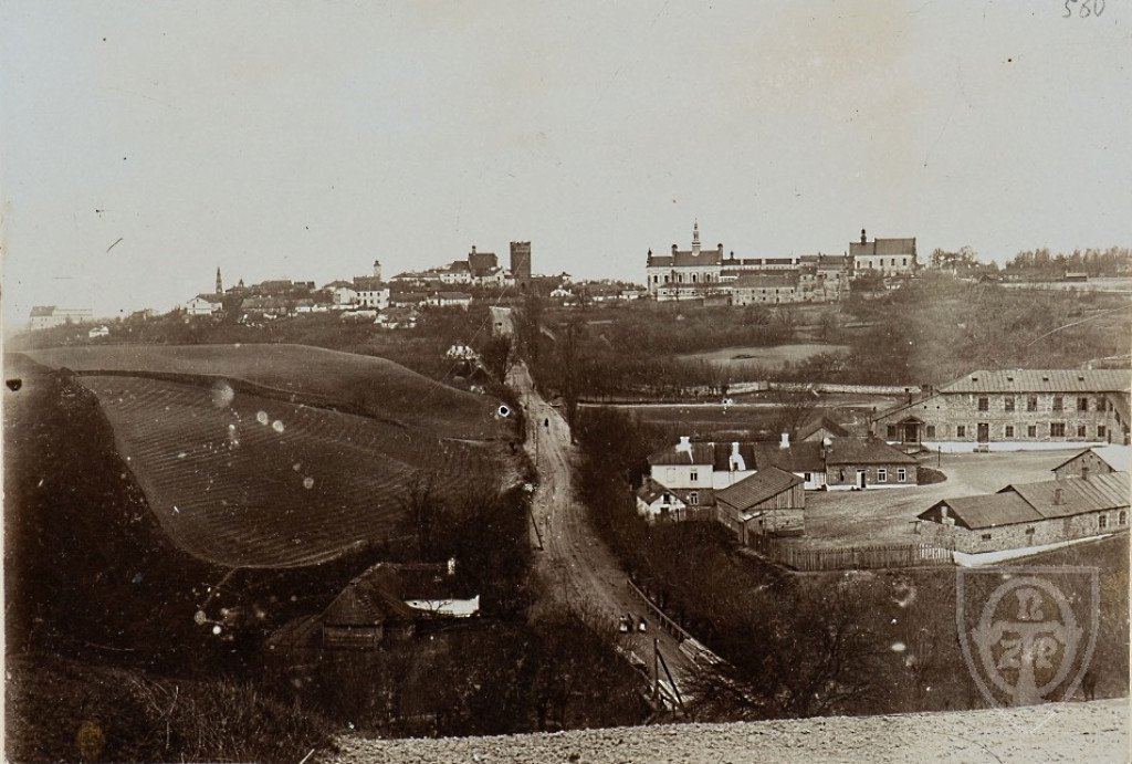 Panoramy Sandomierza z lat 1900-1945
