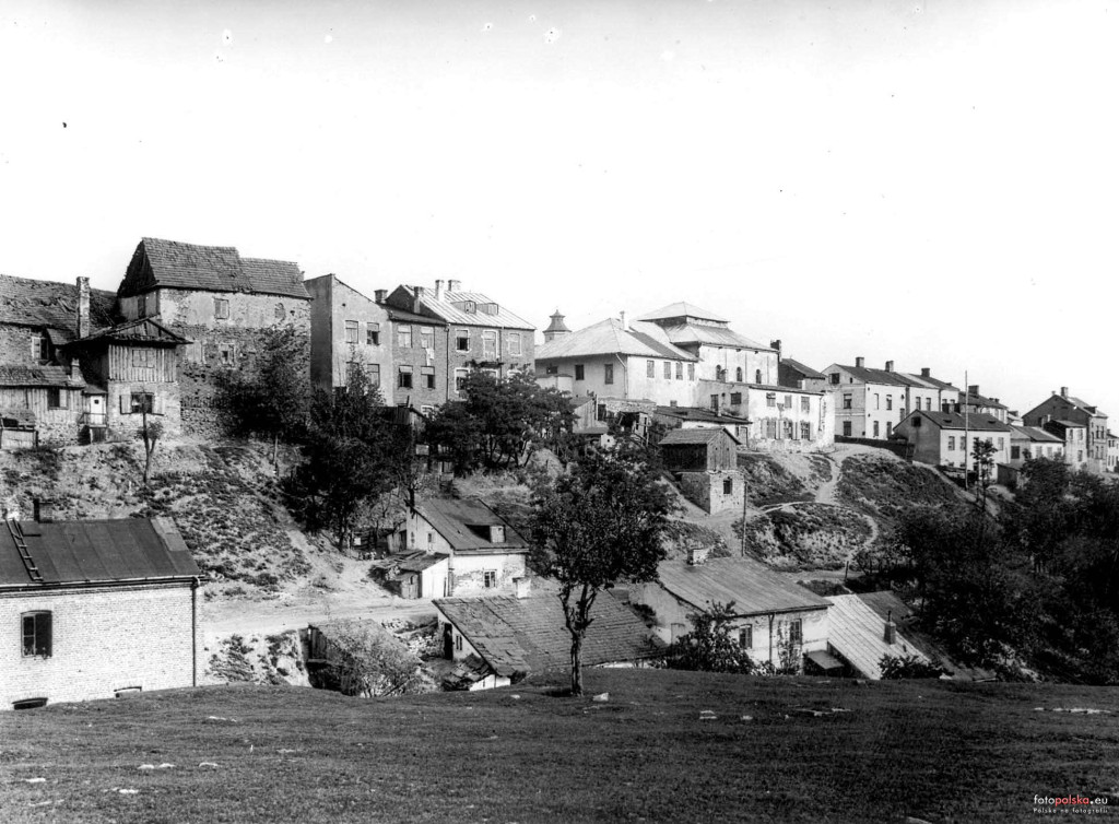 Panoramy Sandomierza z lat 1900-1945