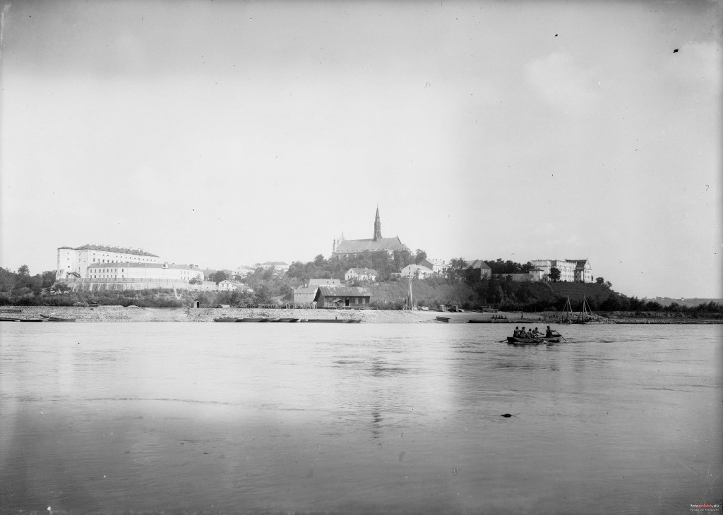 Panoramy Sandomierza z lat 1900-1945