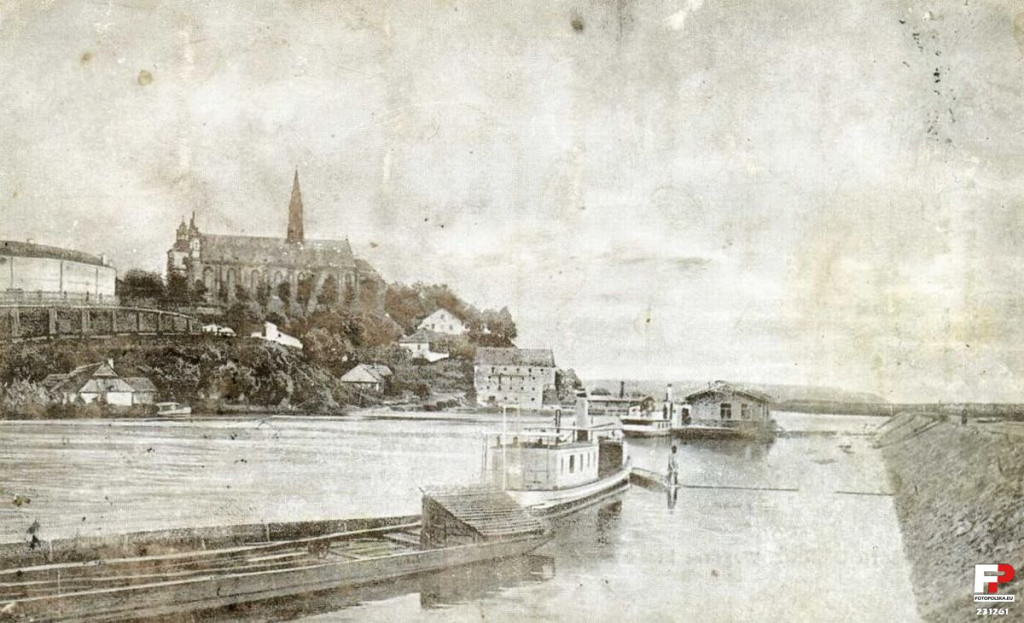 Panoramy Sandomierza z lat 1900-1945