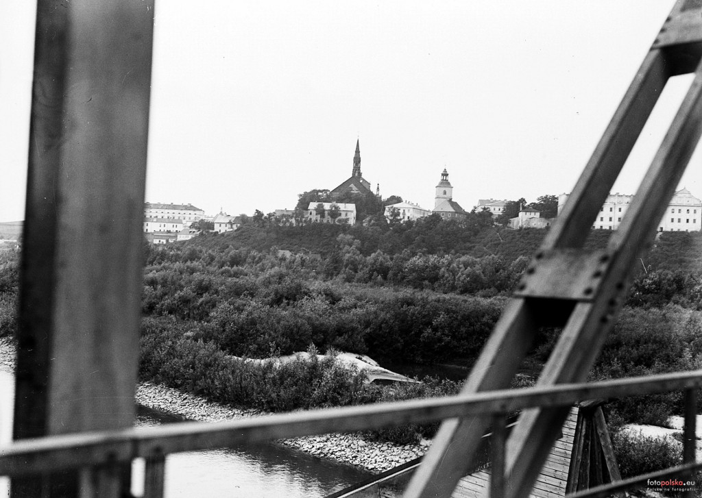 Panoramy Sandomierza z lat 1900-1945