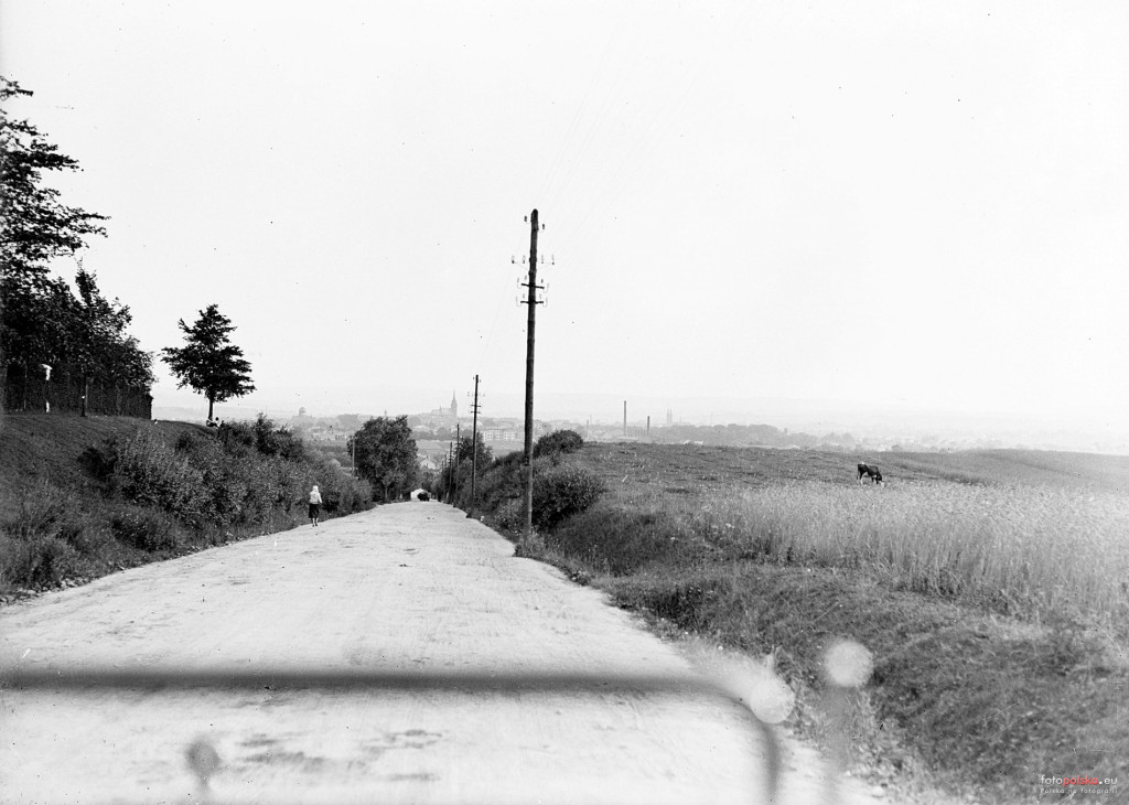 Panoramy Sandomierza z lat 1900-1945