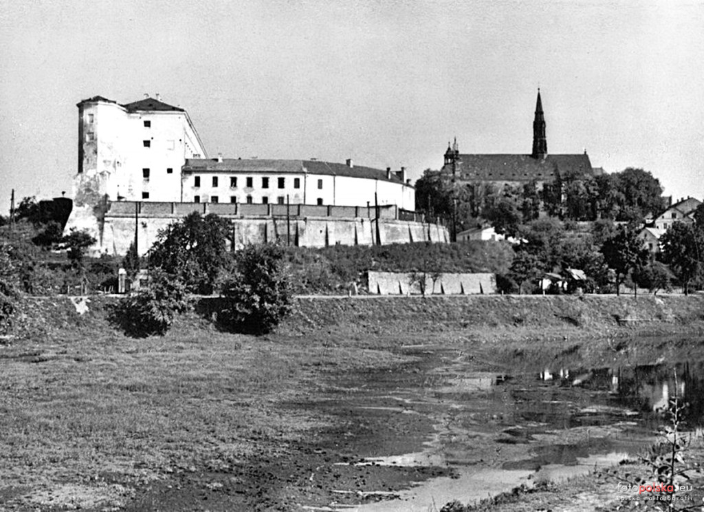Panoramy Sandomierza z lat 1900-1945