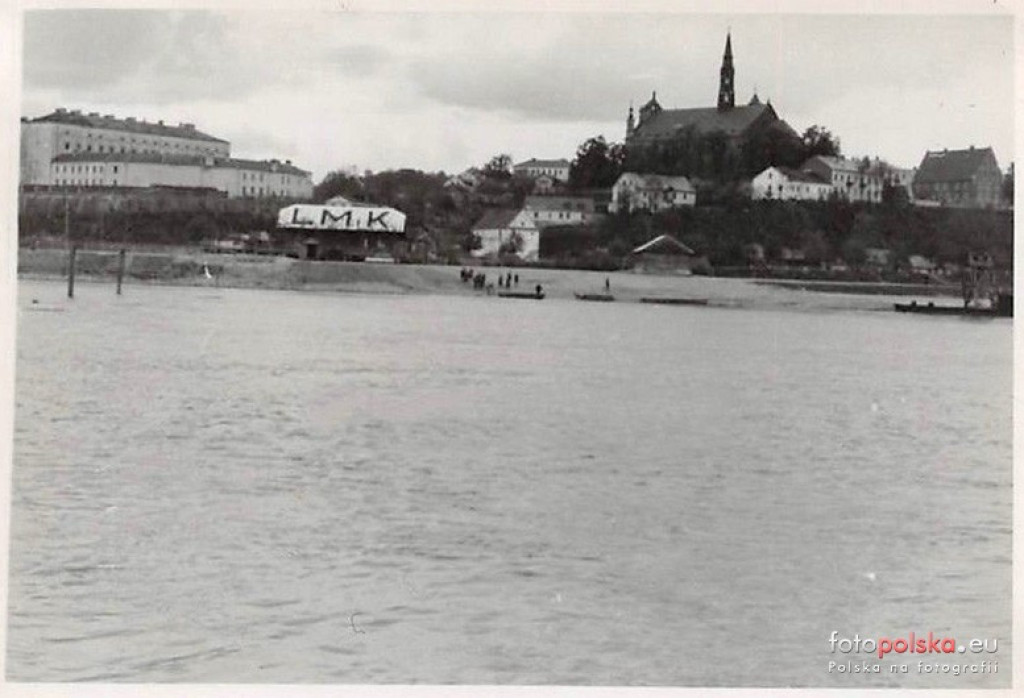 Panoramy Sandomierza z lat 1900-1945