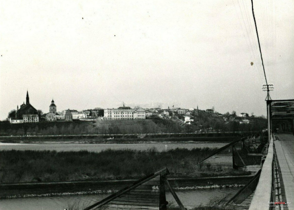 Panoramy Sandomierza z lat 1900-1945