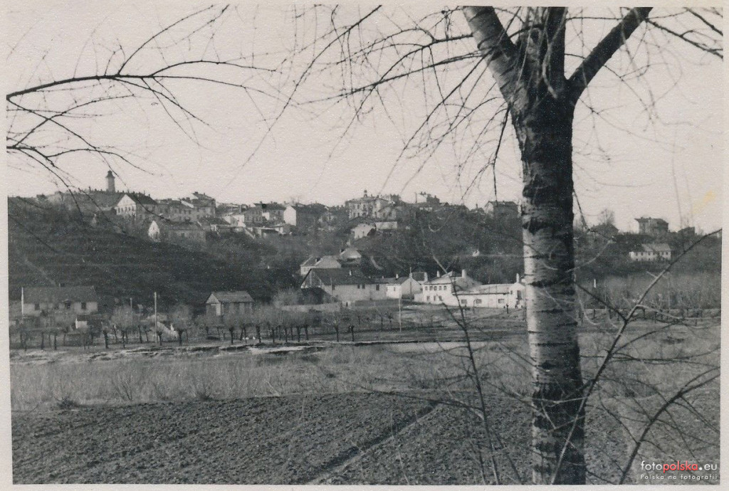 Panoramy Sandomierza z lat 1900-1945