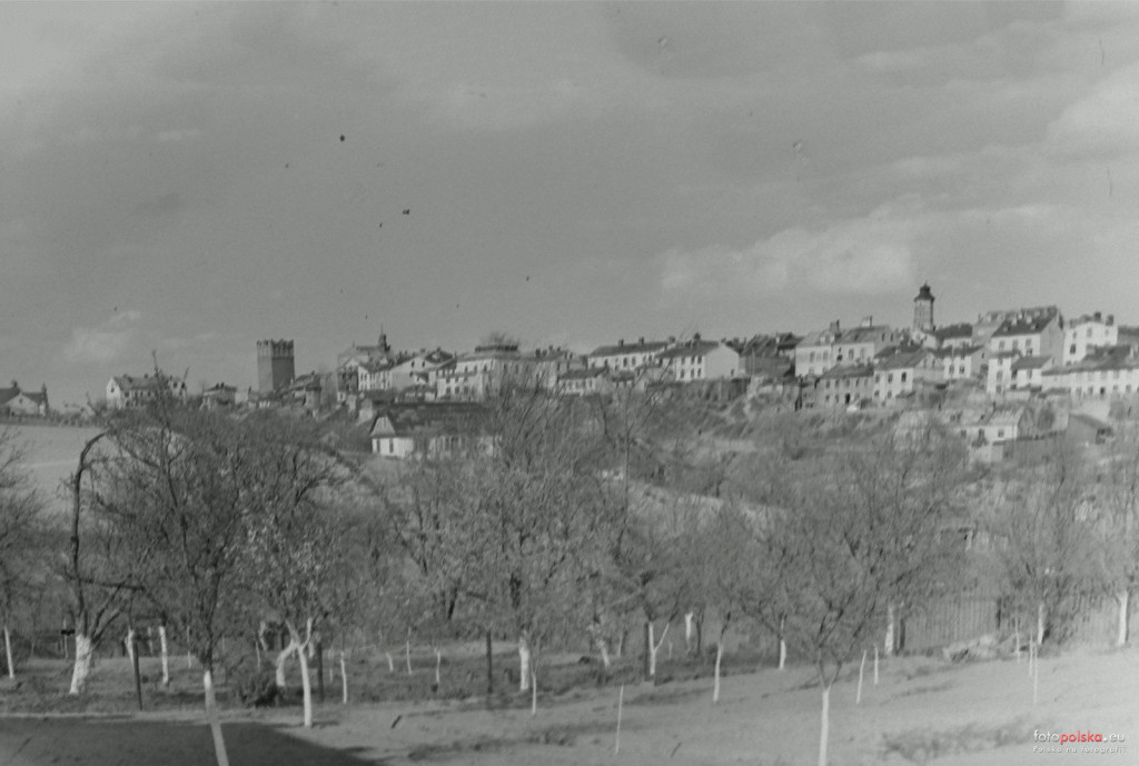 Panoramy Sandomierza z lat 1900-1945