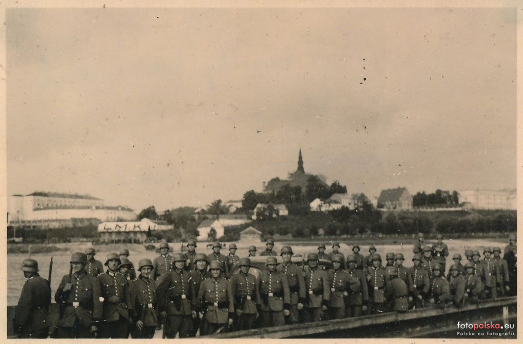 Panoramy Sandomierza z lat 1900-1945