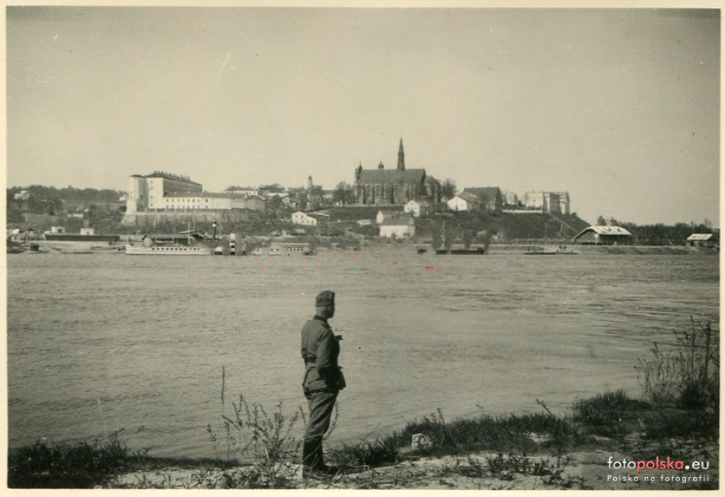 Panoramy Sandomierza z lat 1900-1945