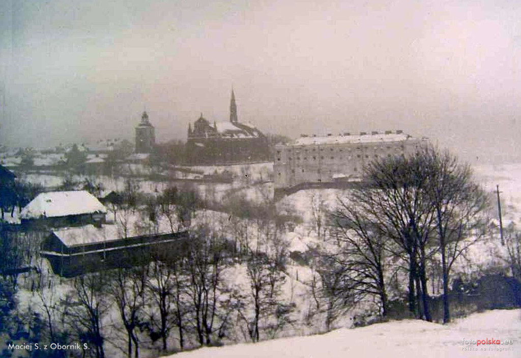 Panoramy Sandomierza z lat 1900-1945