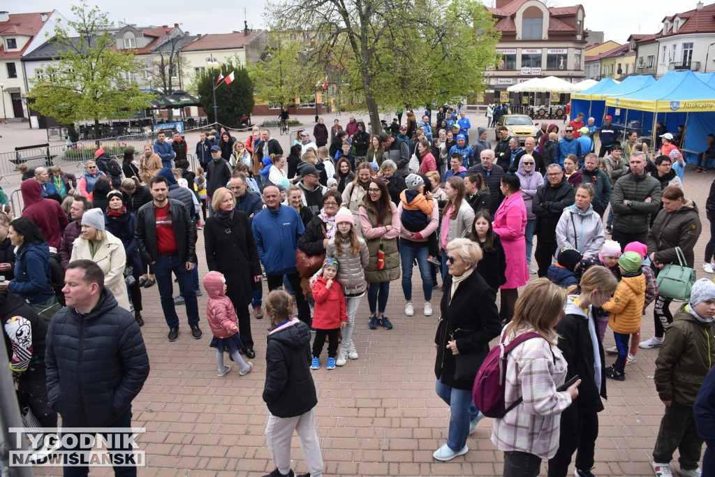 Sztafeta przedszkoli na Biegu Siarkowca w Tarnobrzegu