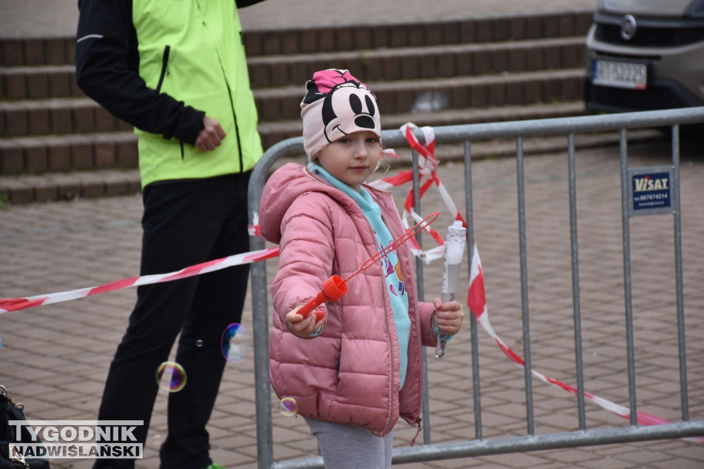 Sztafeta przedszkoli na Biegu Siarkowca w Tarnobrzegu