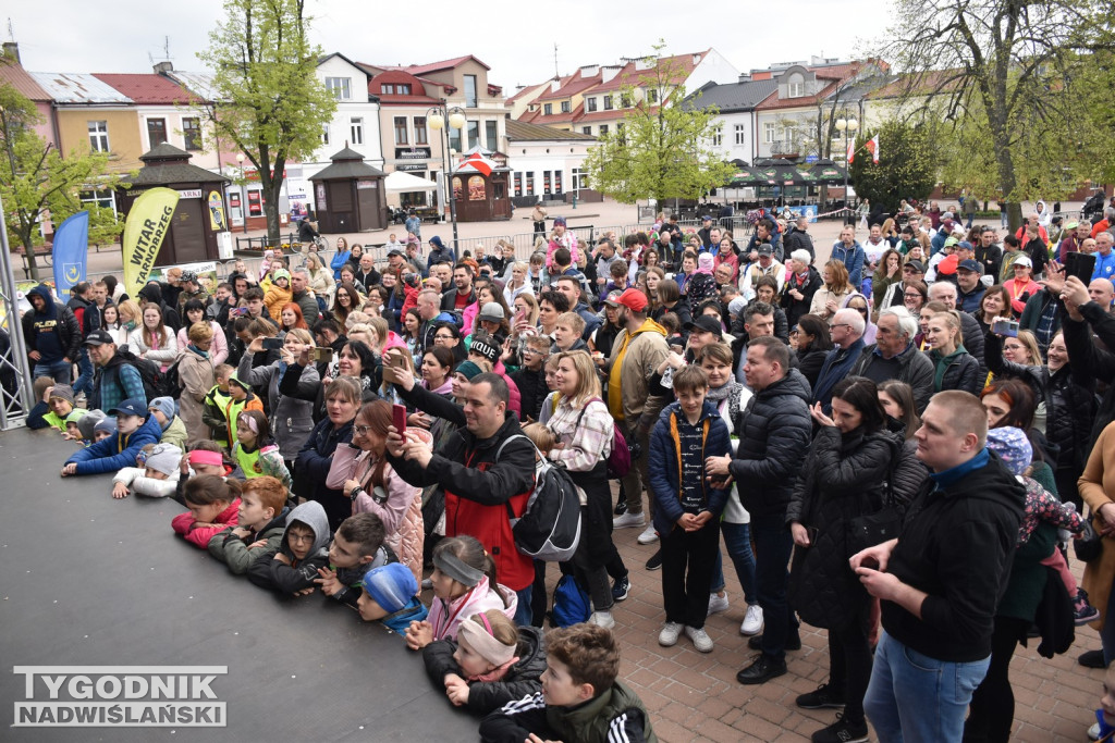 Sztafeta przedszkoli na Biegu Siarkowca w Tarnobrzegu