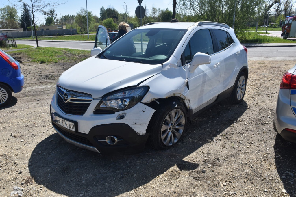 Wypadek w pobliżu ZUS-u w Tarnobrzegu