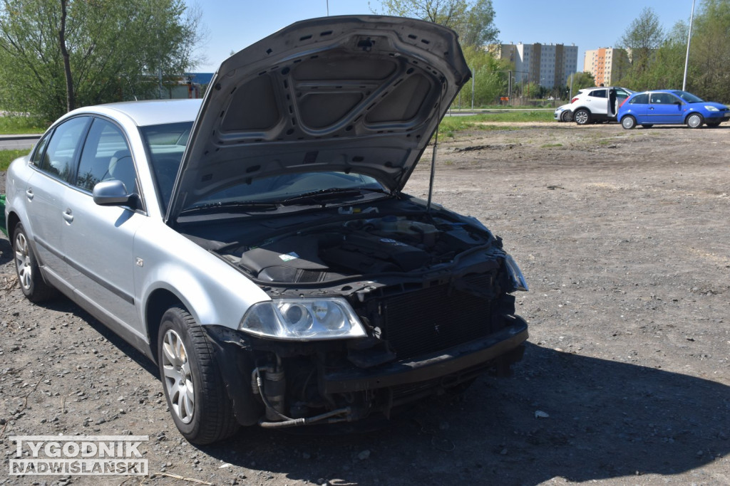 Wypadek w pobliżu ZUS-u w Tarnobrzegu