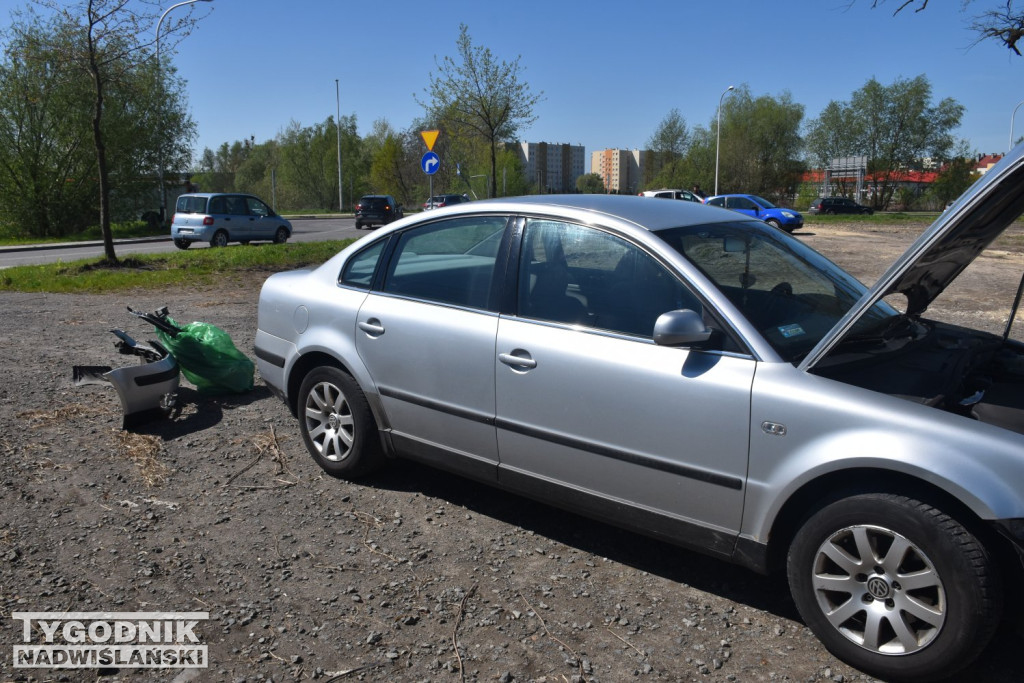 Wypadek w pobliżu ZUS-u w Tarnobrzegu