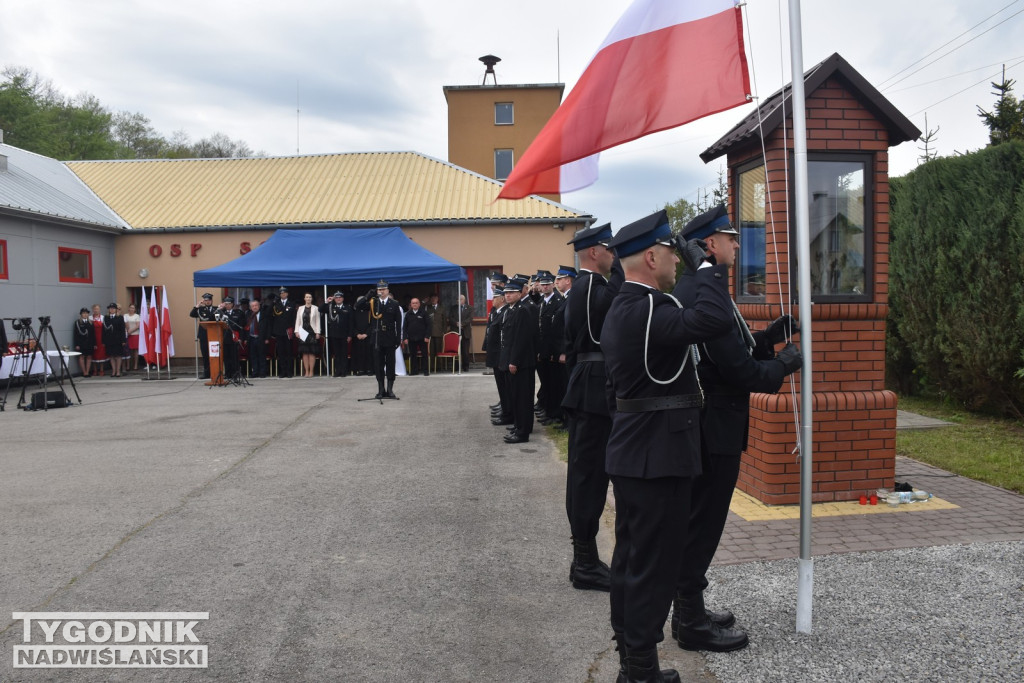 Przekazanie wozu i łodzi dla OSP Sokolniki