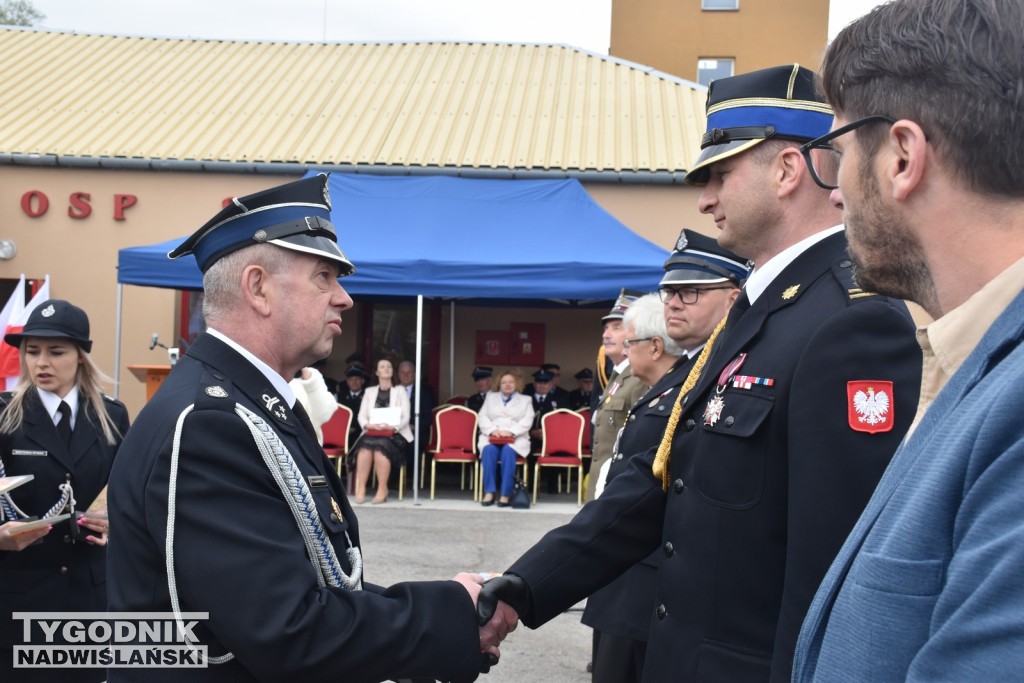 Przekazanie wozu i łodzi dla OSP Sokolniki