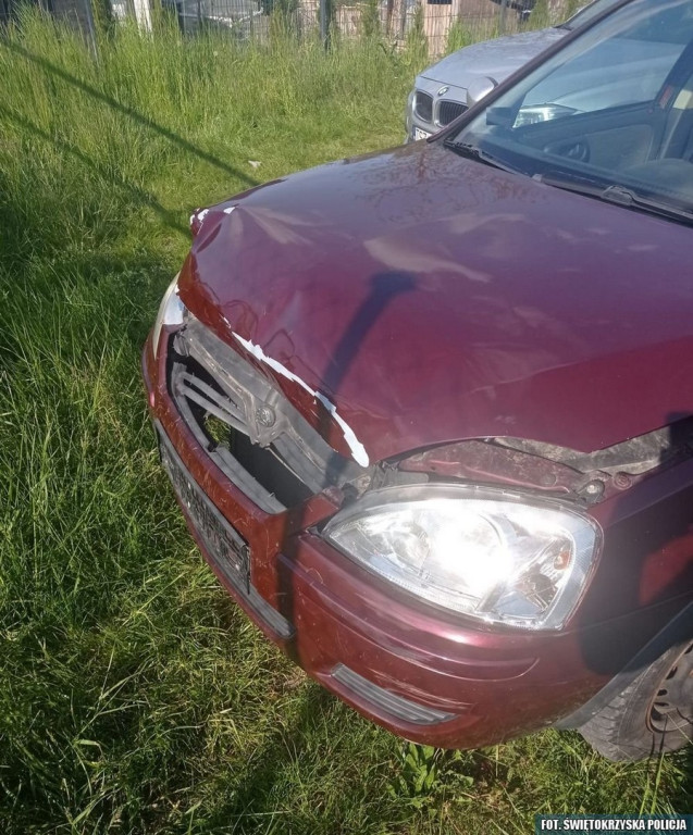 Takim autem jechał 21-latek z Połańca