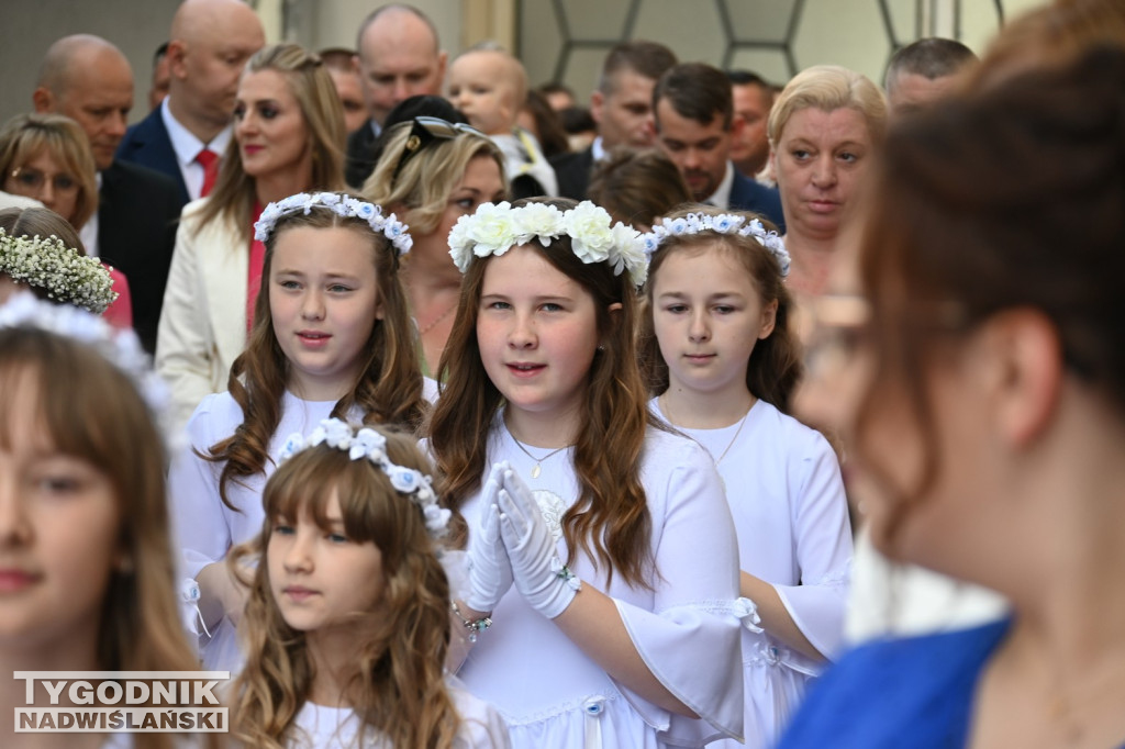 Komunia Święta dzieci z tarnobrzeskiej 