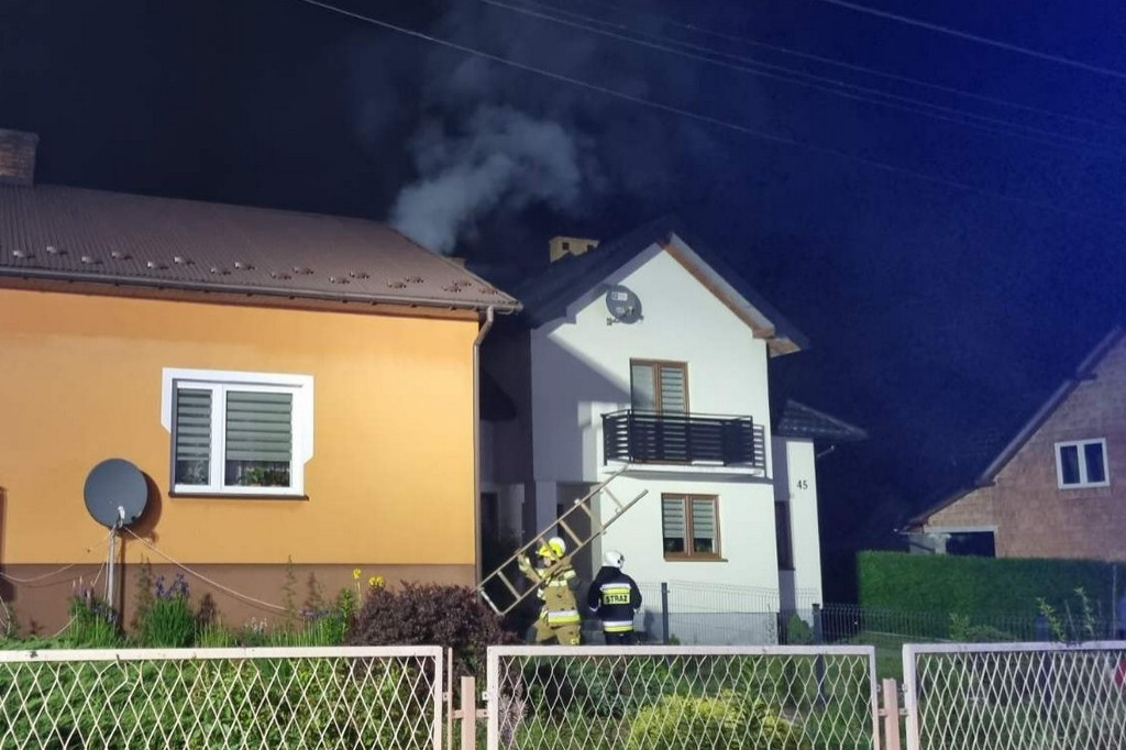 Groźny pożar w Ossali w gminie Osiek