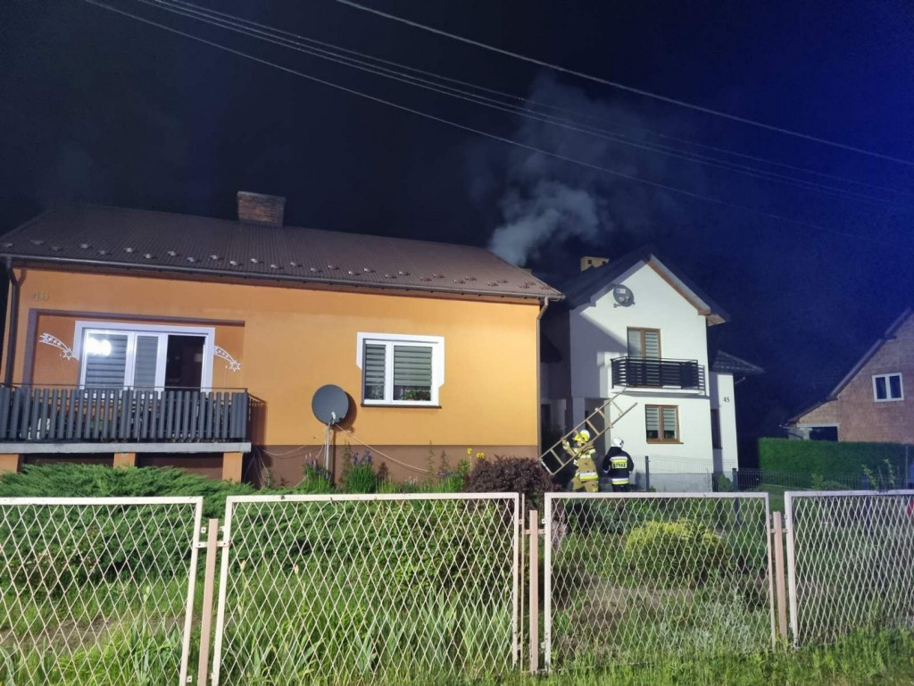 Groźny pożar w Ossali w gminie Osiek
