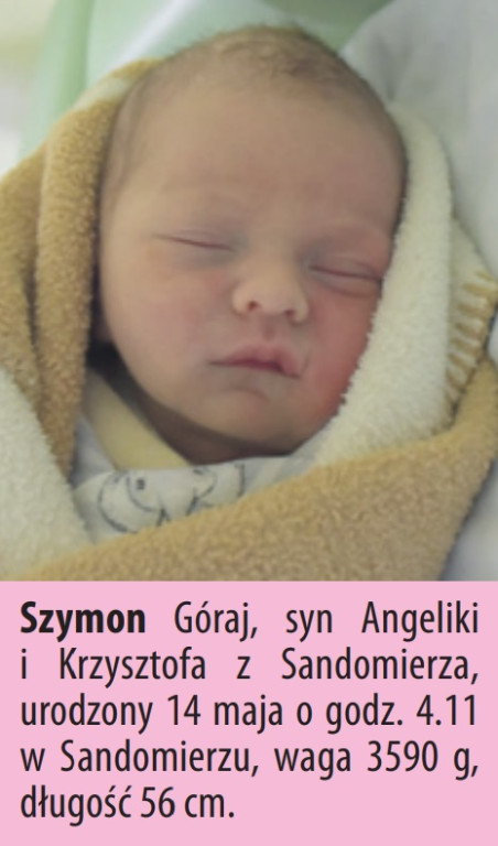 Zdjęcia dzieci urodzonych w naszych szpitalach