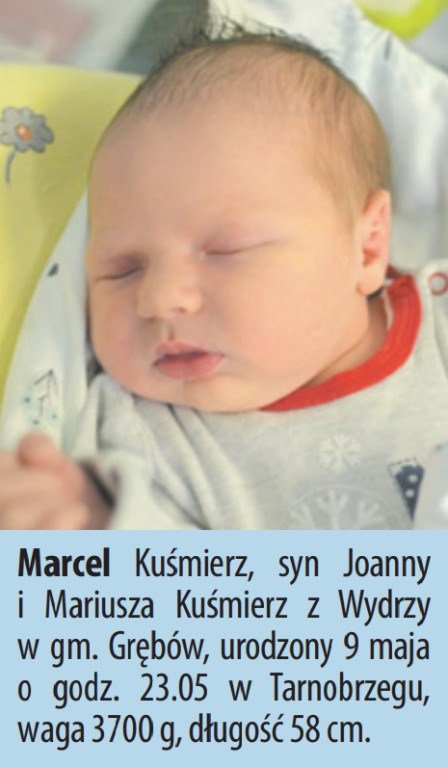 Zdjęcia dzieci urodzonych w naszych szpitalach