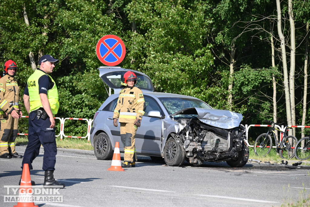 Wypadek na Wisłostradzie - 01.06.2023