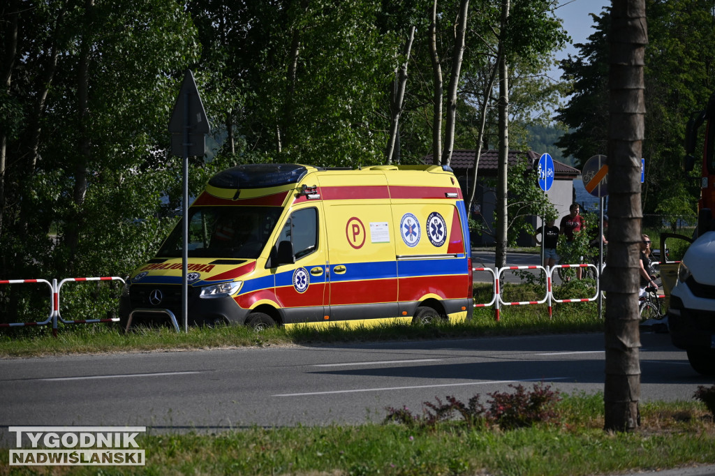 Wypadek na Wisłostradzie - 01.06.2023