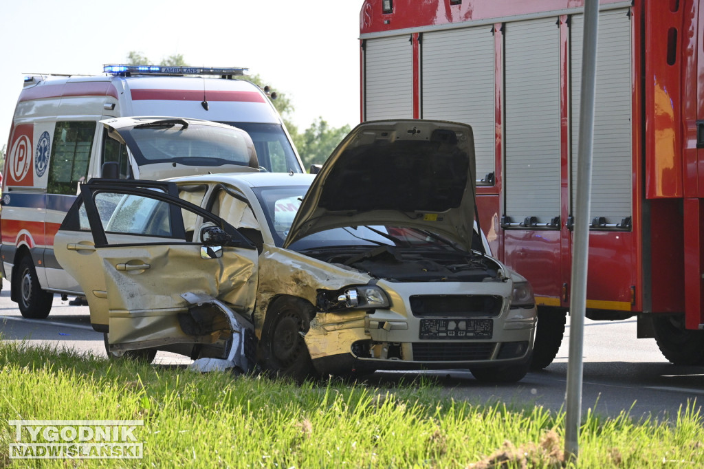 Wypadek na Wisłostradzie - 01.06.2023