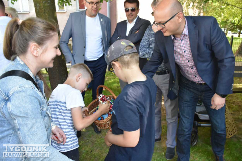 Otwarcie nowego placu zabaw w Sandomierzu