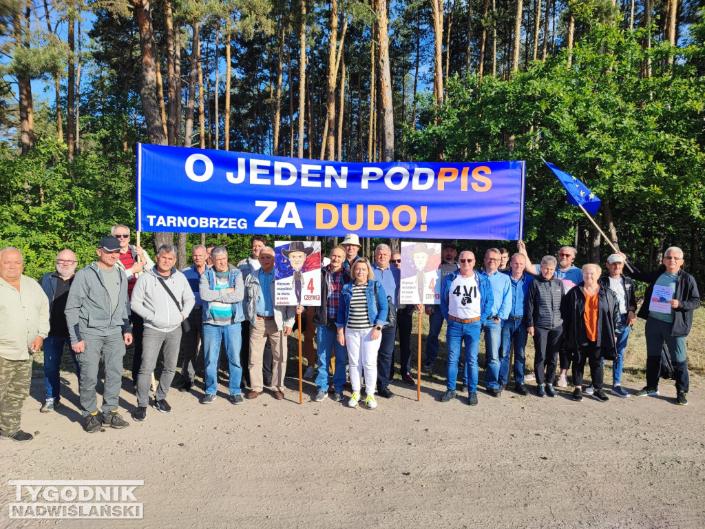 Pojechali z Tarnobrzega na marsz do Warszawy
