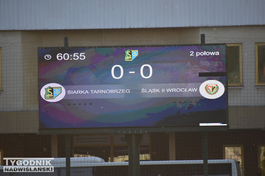 Siarka Tarnobrzeg - Śląsk II Wrocław.