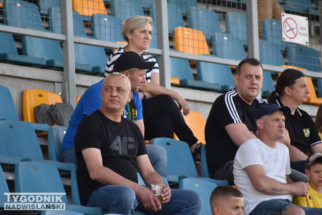 Zdjęcia z trybun mecz Siarka - Śląsk II