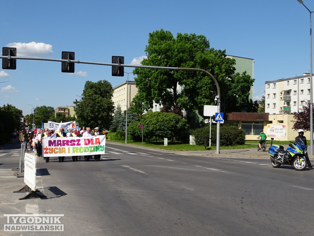 Przez Tarnobrzeg przeszedł Marsz dla Życia i Rodziny