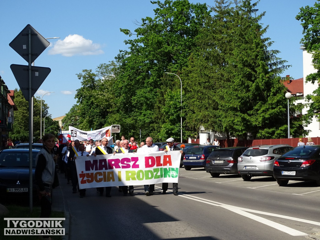 Przez Tarnobrzeg przeszedł Marsz dla Życia i Rodziny