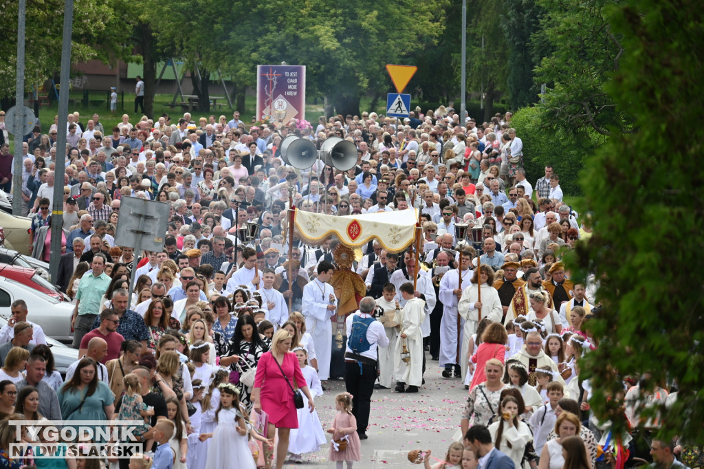 Procesja Bożego Ciała w Tarnobrzegu 2023