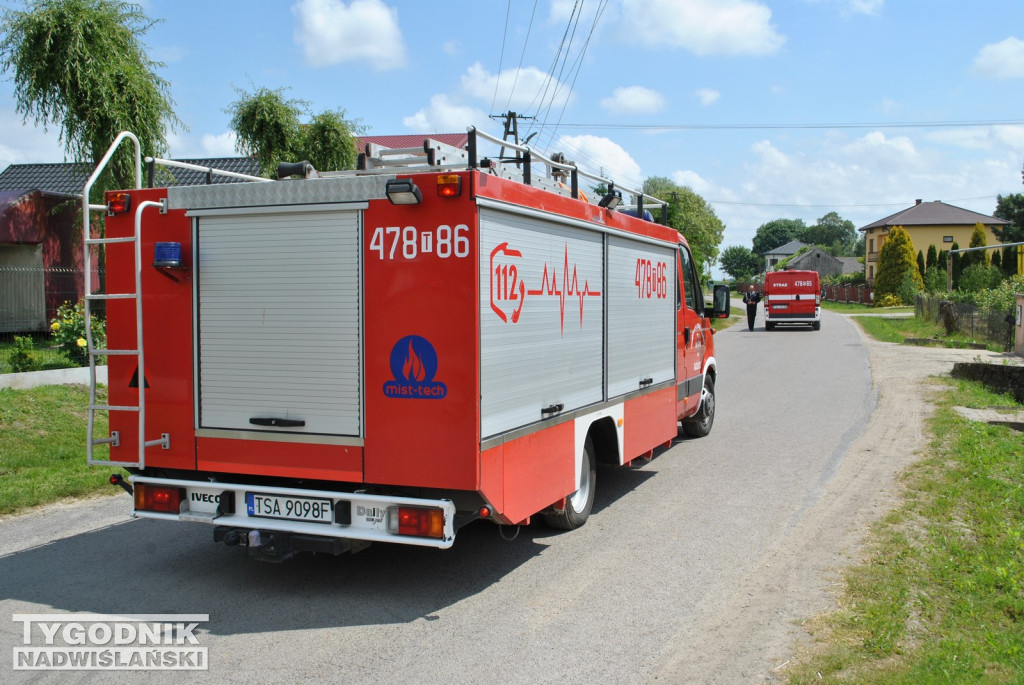 Procesja Bożego Ciała w Goźlicach w gm. Klimontów