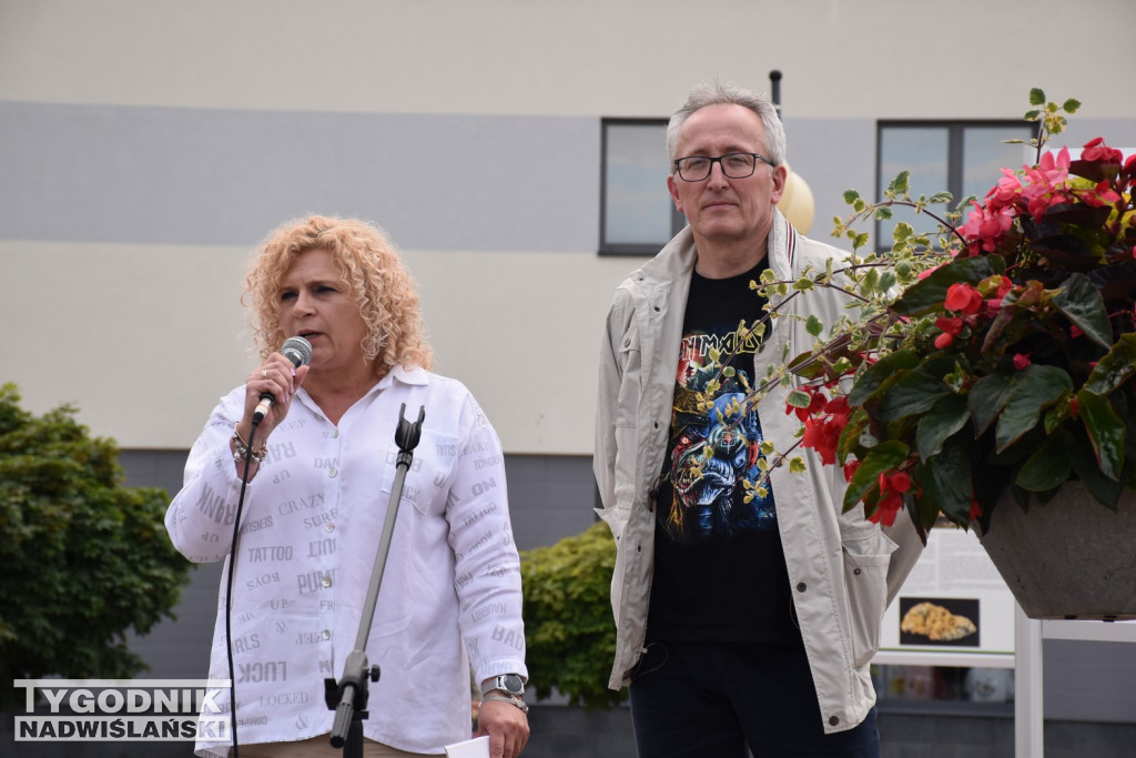 Protest na placu Bartosza Głowackiego w Tarnobrzegu
