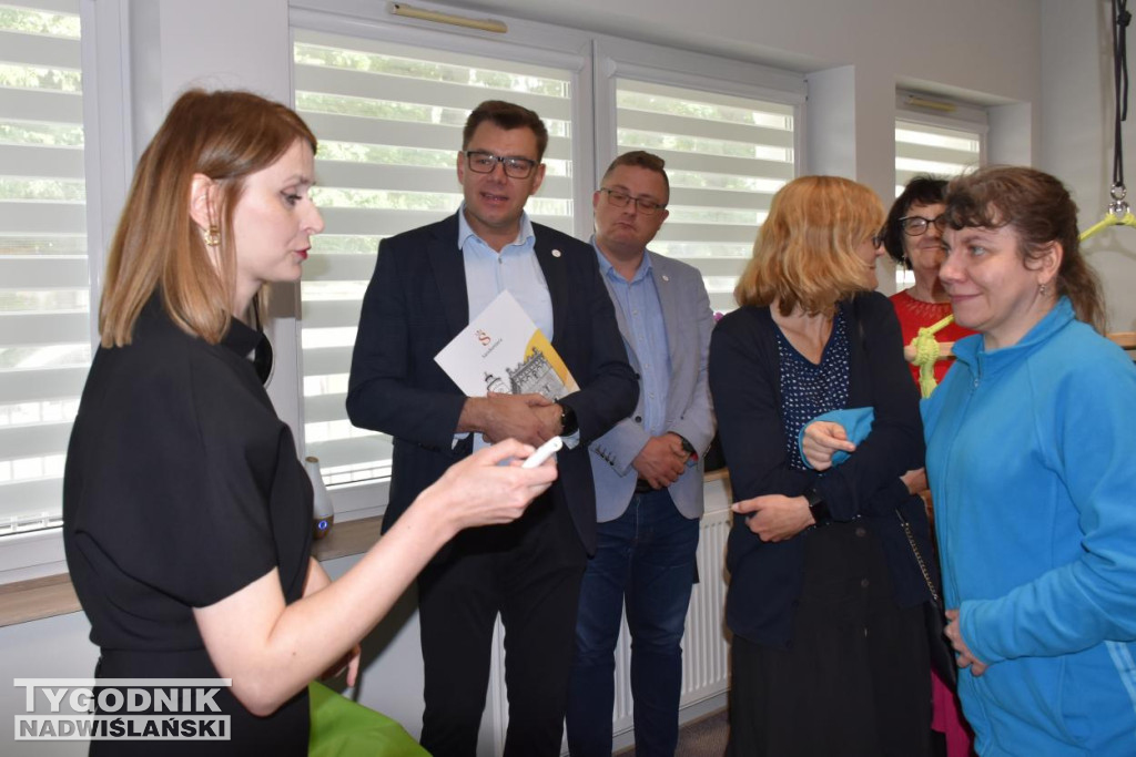 Czytelnia sensoryczna w bibliotece w Sandomierzu