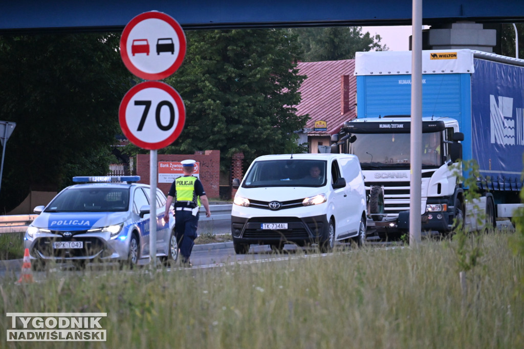 Wypadek na obwodnicy Tarnobrzega - 15.06.2023