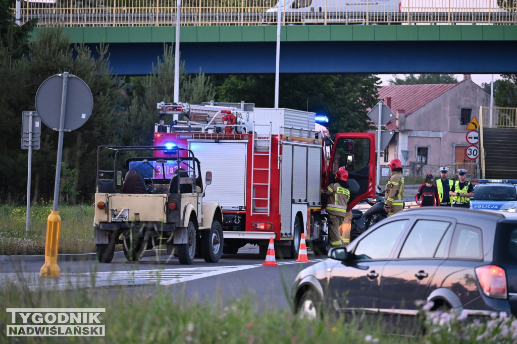 Wypadek na obwodnicy Tarnobrzega - 15.06.2023