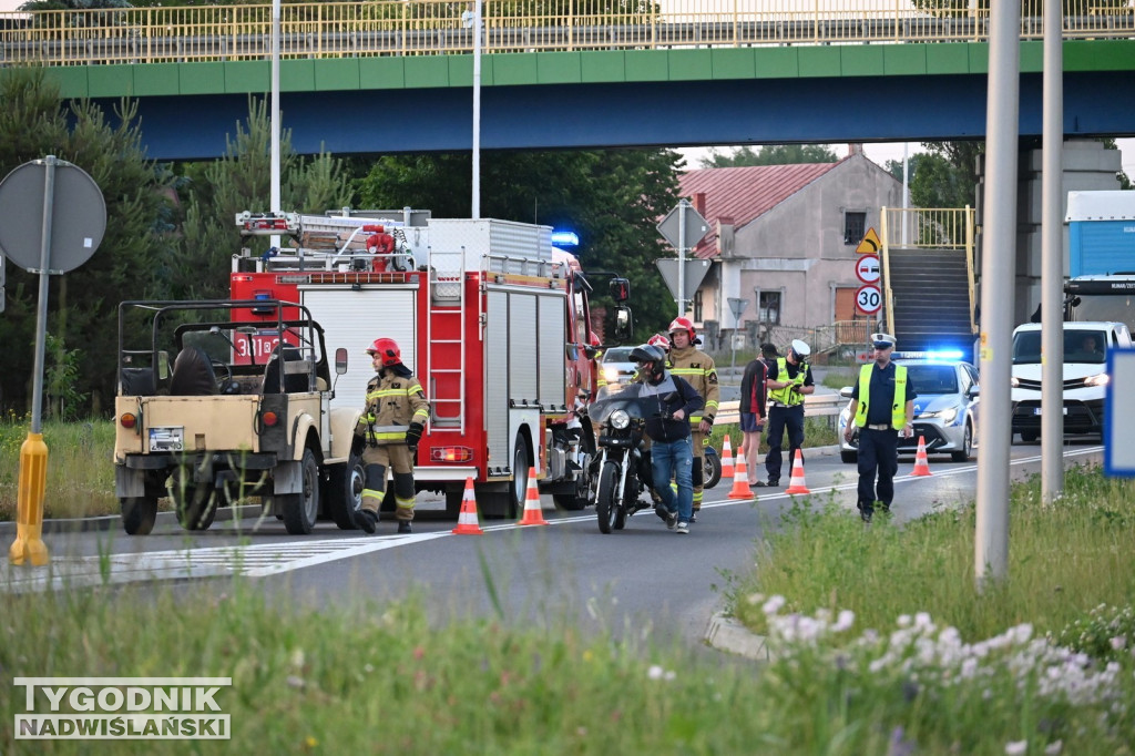 Wypadek na obwodnicy Tarnobrzega - 15.06.2023