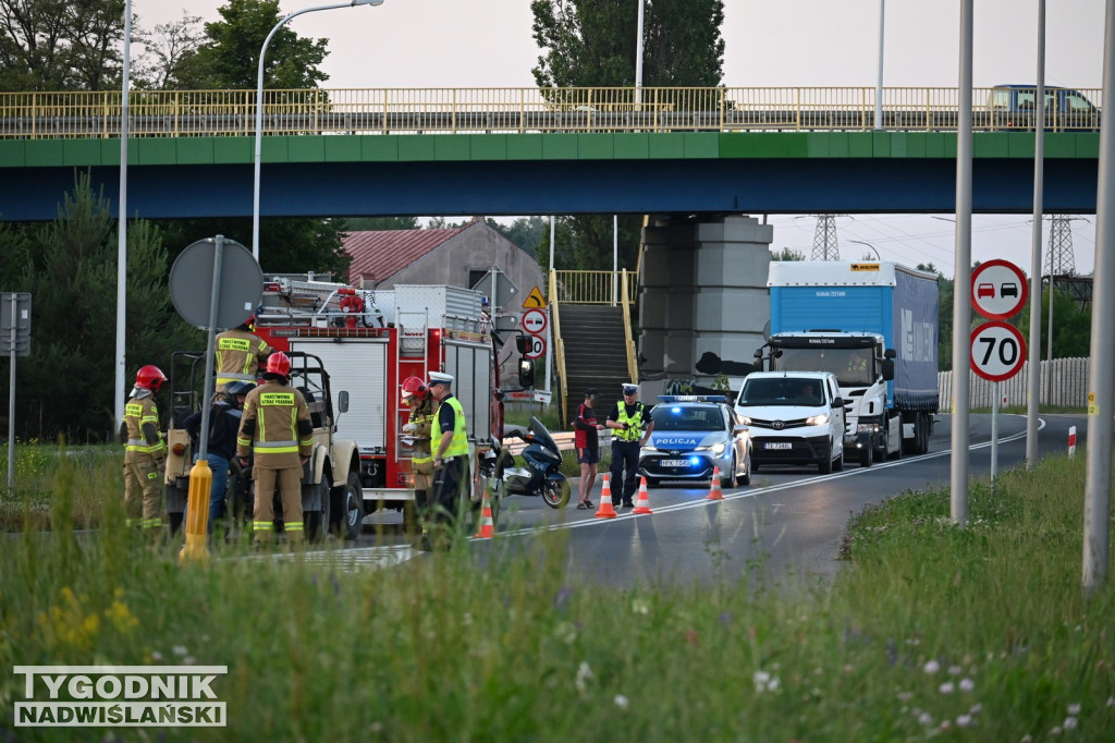 Wypadek na obwodnicy Tarnobrzega - 15.06.2023