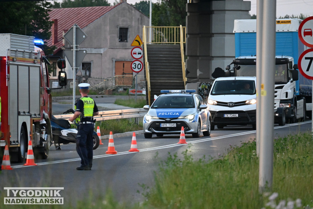Wypadek na obwodnicy Tarnobrzega - 15.06.2023