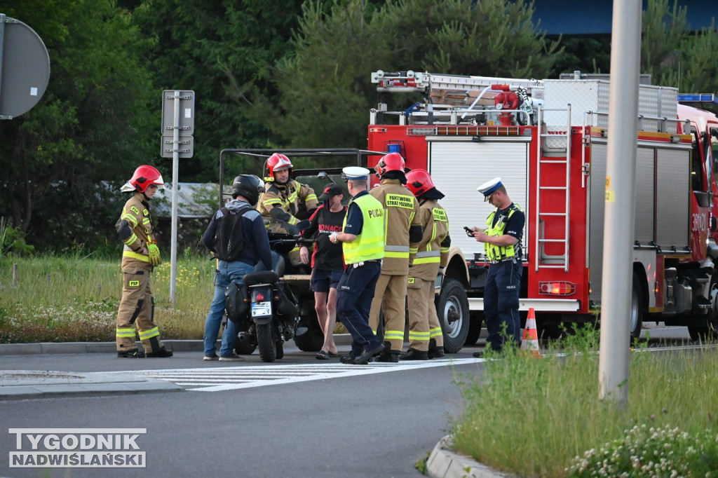 Wypadek na obwodnicy Tarnobrzega - 15.06.2023